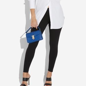 Black basic leggings